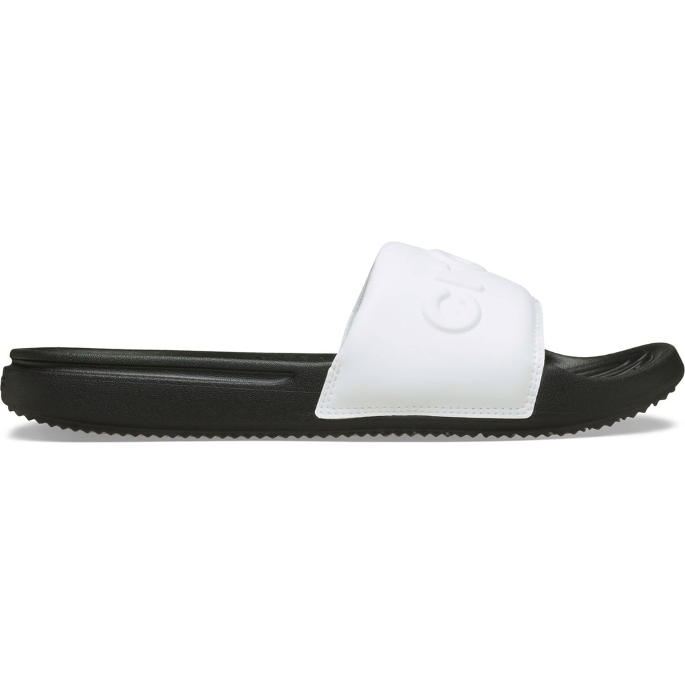 image:imageCrocs Mens All Day Slide Lightweight SlipOn SandalsBlack White
