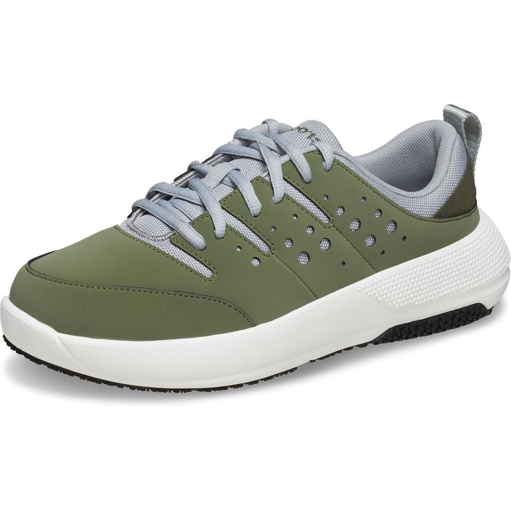 image:imageCrocs Mens On The Clock Work SneakersArmy GreenMulti