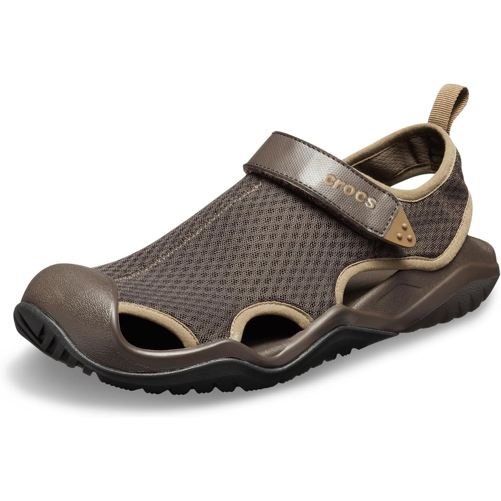 image:imageCrocs Mens Swiftwater Mesh Deck SandalsEspresso