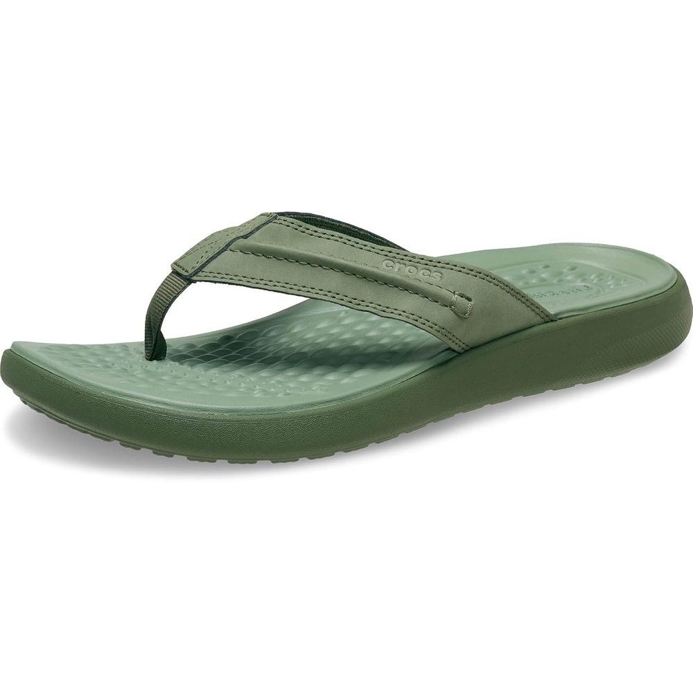 image:imageCrocs Mens Yukon Vista II Flip Flops SandalsArmy Green