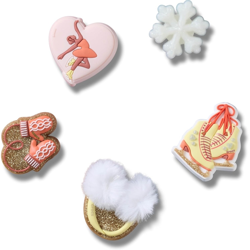 image:imageCrocs Mens and Womens Jibbitz Ornament Pack Shoe Charms Jibbitz for CrocsFigure Skating