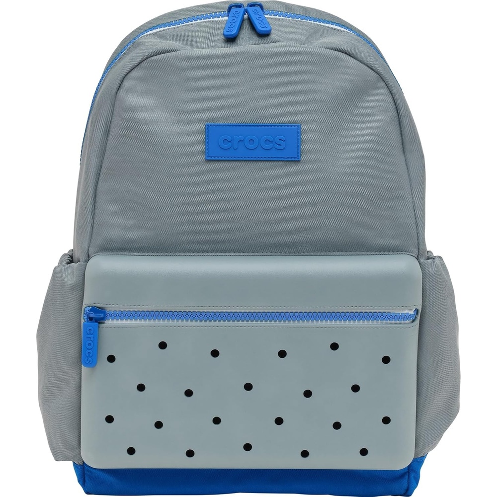 image:imageCrocs Nylon Backpack Personalize with Jibbitz Charms GreyMulti One SizeGreyMulti