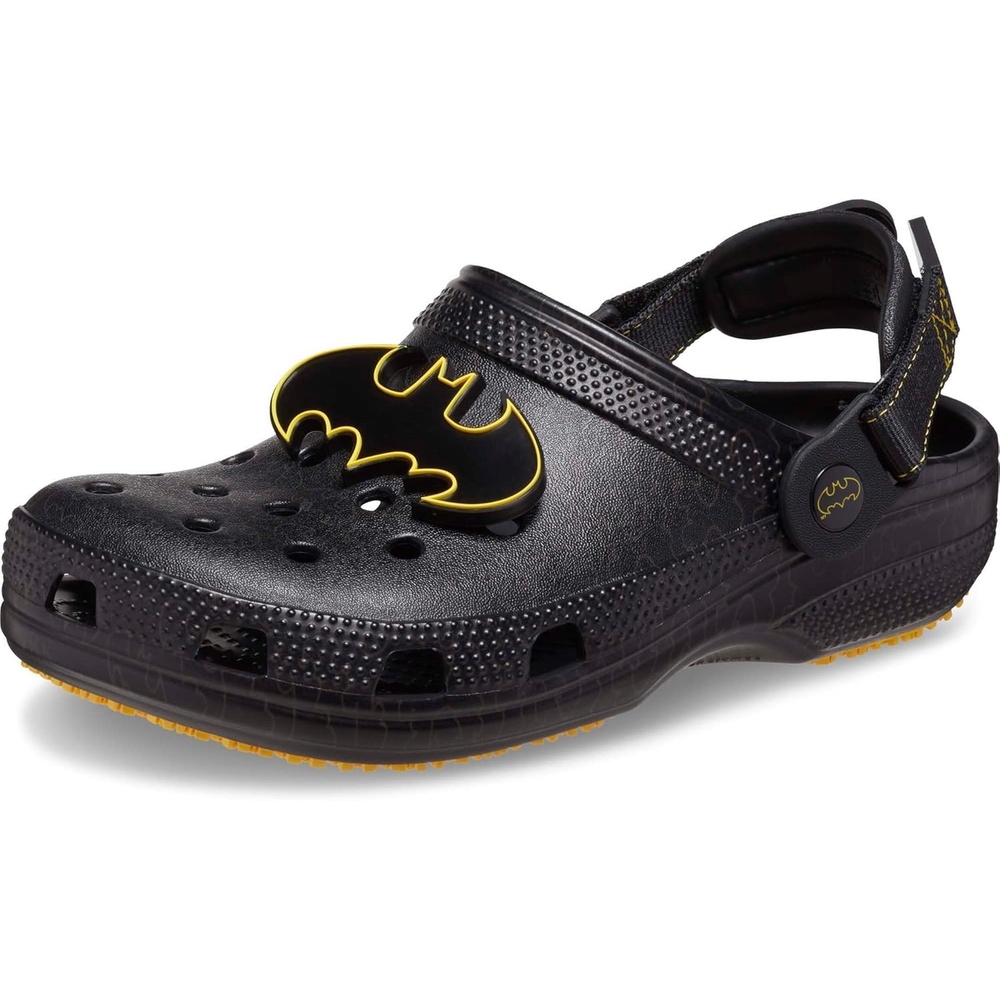 image:imageCrocs Unisex Adult Classic Adjustable Batman ClogsBlack