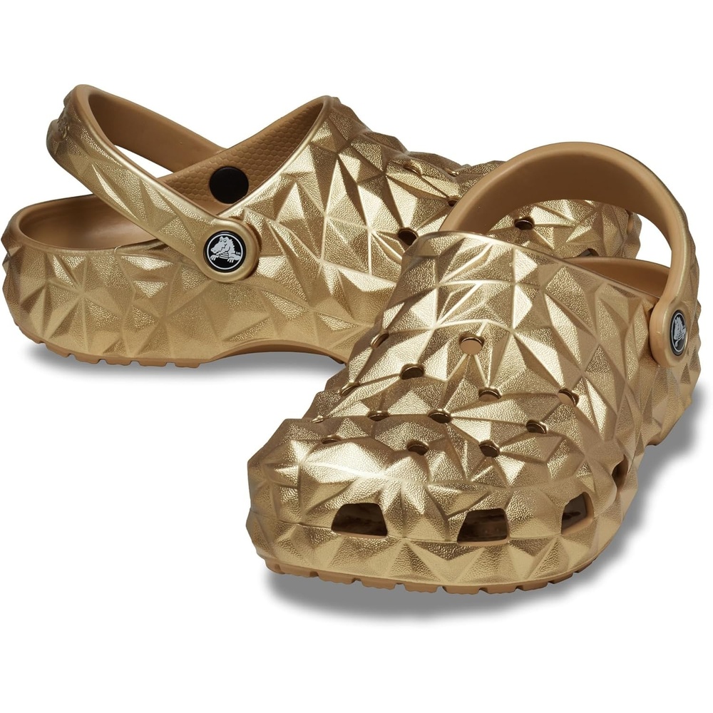 image:imageCrocs Unisex Adult Classic Geometric ClogGold