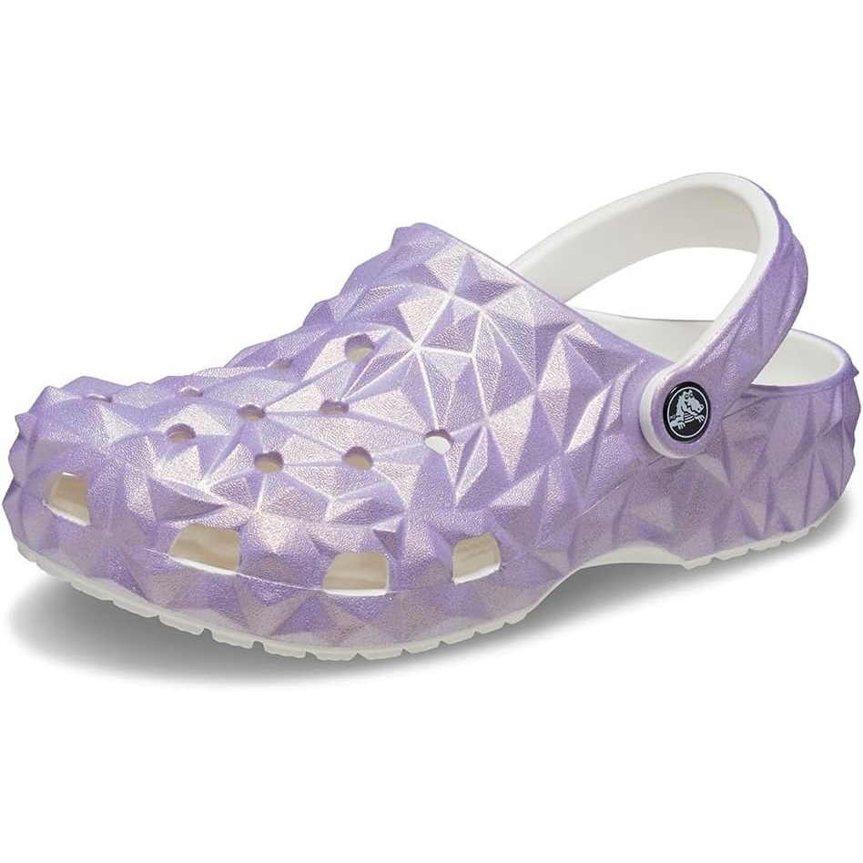image:imageCrocs Unisex Adult Classic Geometric ClogIridescent Lilac