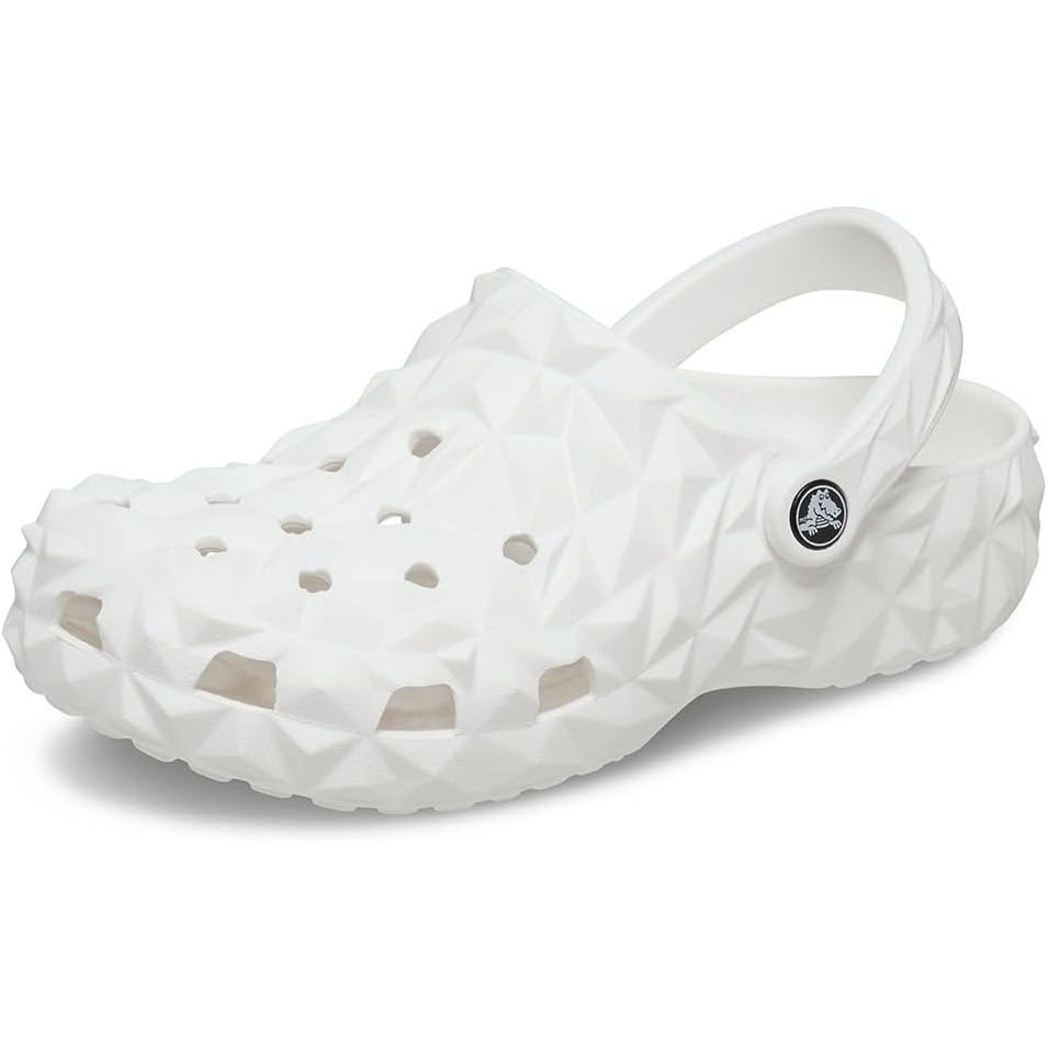 image:imageCrocs Unisex Adult Classic Geometric ClogWhite