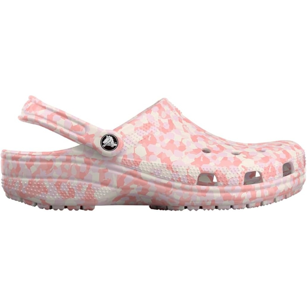 image:imageCrocs Unisex Adult Classic Marbled Tiedye ClogsPink MilkMulti Confetti