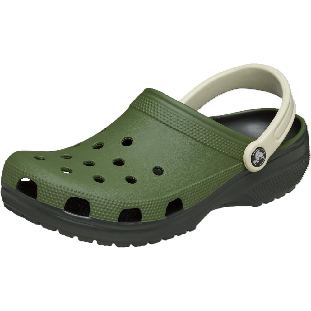 image:imageCrocs Unisex Adult Classic Retro Sport Slip On ClogsArmy Green