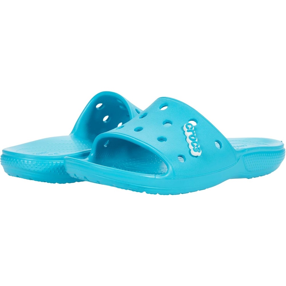 image:imageCrocs Unisex Adult Classic Slide SandalsDigital Aqua