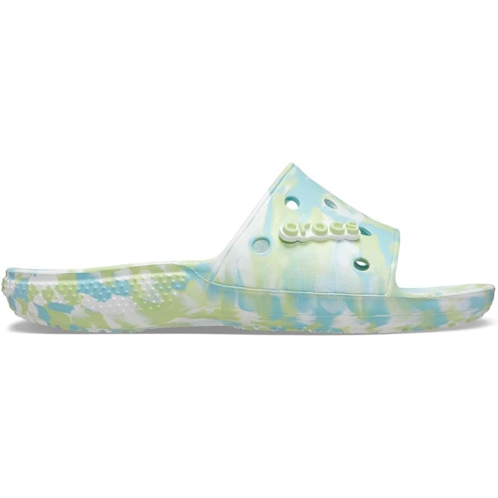 image:imageCrocs Unisex Adult Classic Slide SandalsPure WaterMulti