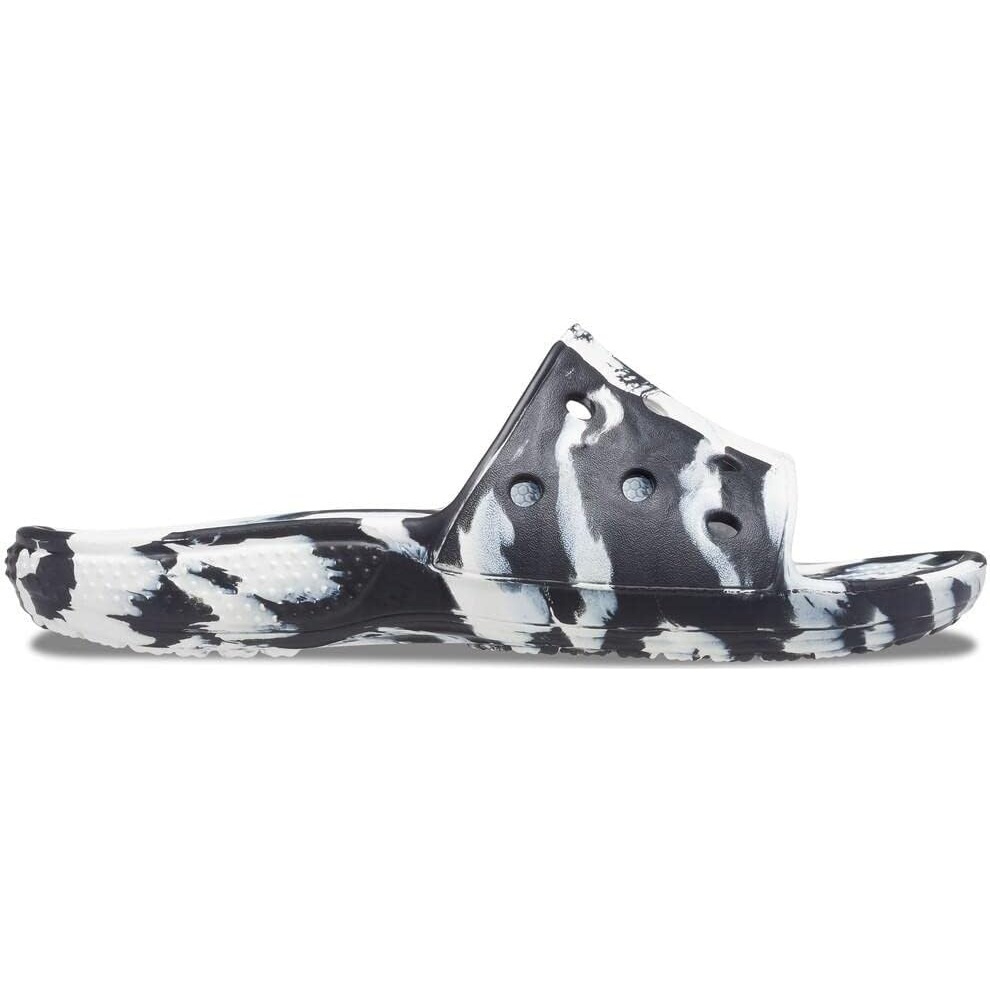 image:imageCrocs Unisex Adult Classic Slide SandalsWhiteBlack