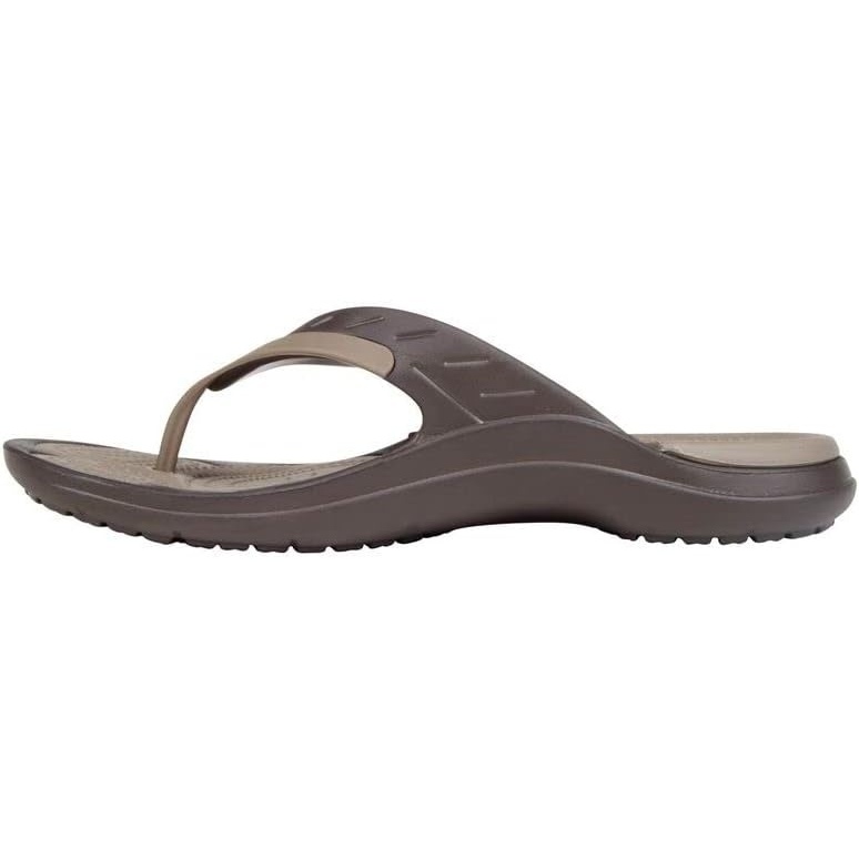 image:imageCrocs Unisex Adult Crocband Flip Flop SandalModiEspressoWalnut