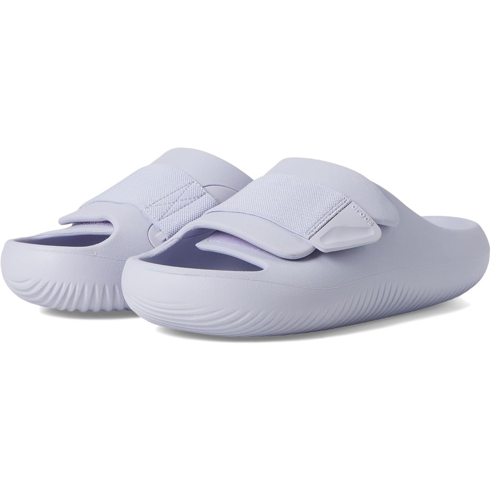 image:imageCrocs Unisex Adult Mellow Luxe Recovery Slide SandalsPurple Moon