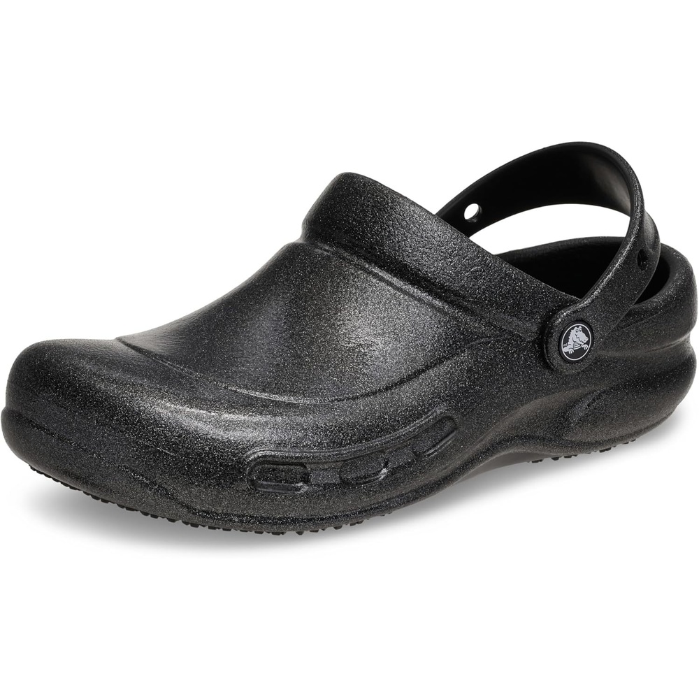 image:imageCrocs UnisexAdult Bistro Graphic Clogs Slip Resistant Work ShoesBlack Glitter
