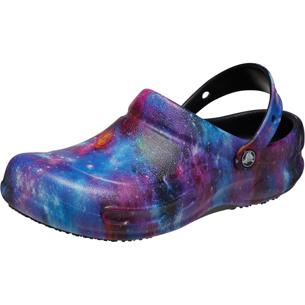 image:imageCrocs UnisexAdult Bistro Graphic Clogs Slip Resistant Work ShoesBlackBlack