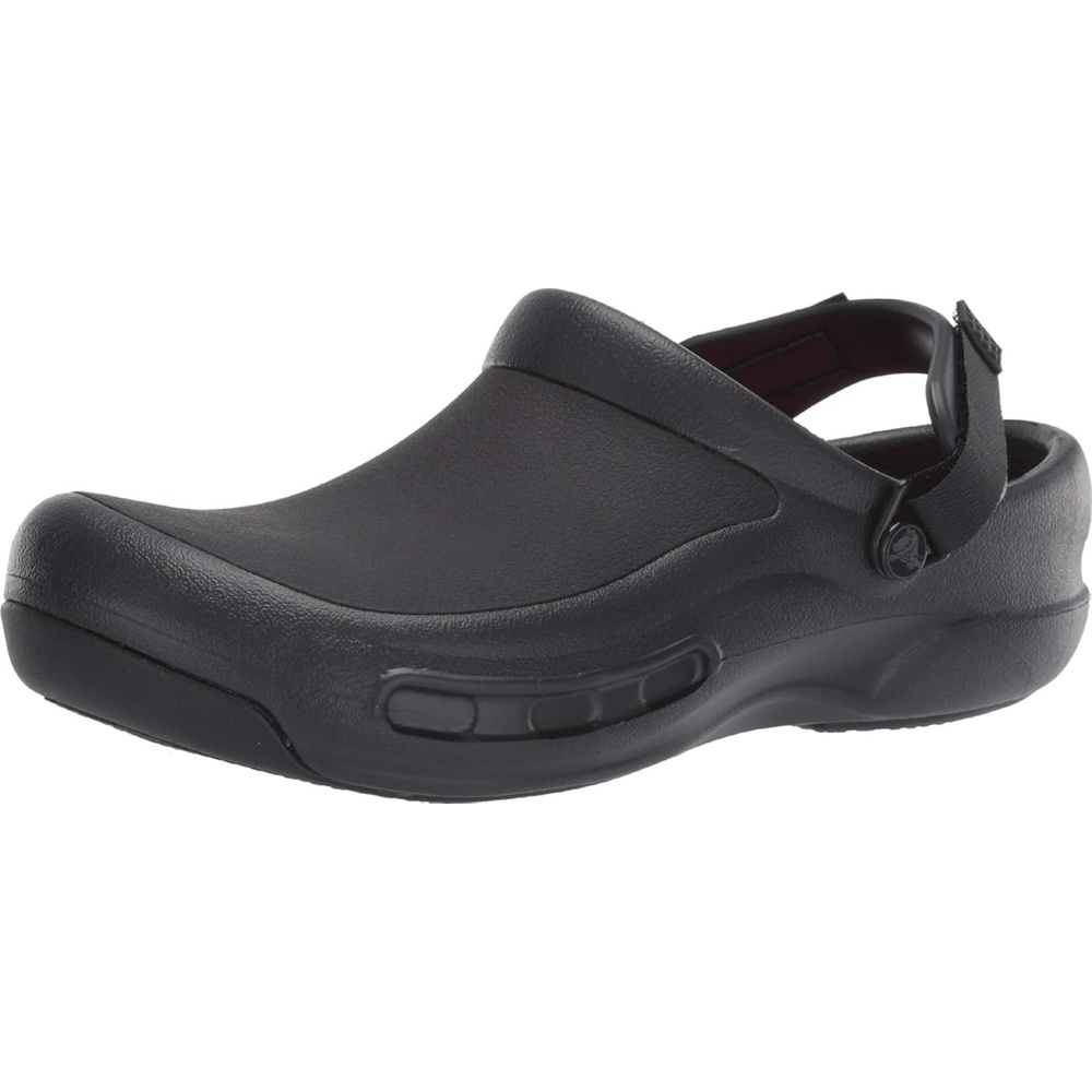 image:imageCrocs UnisexAdult Bistro Pro Literide Clogs Enclosed Toe Work Shoes Slip Resistant All Day ComfortBlack