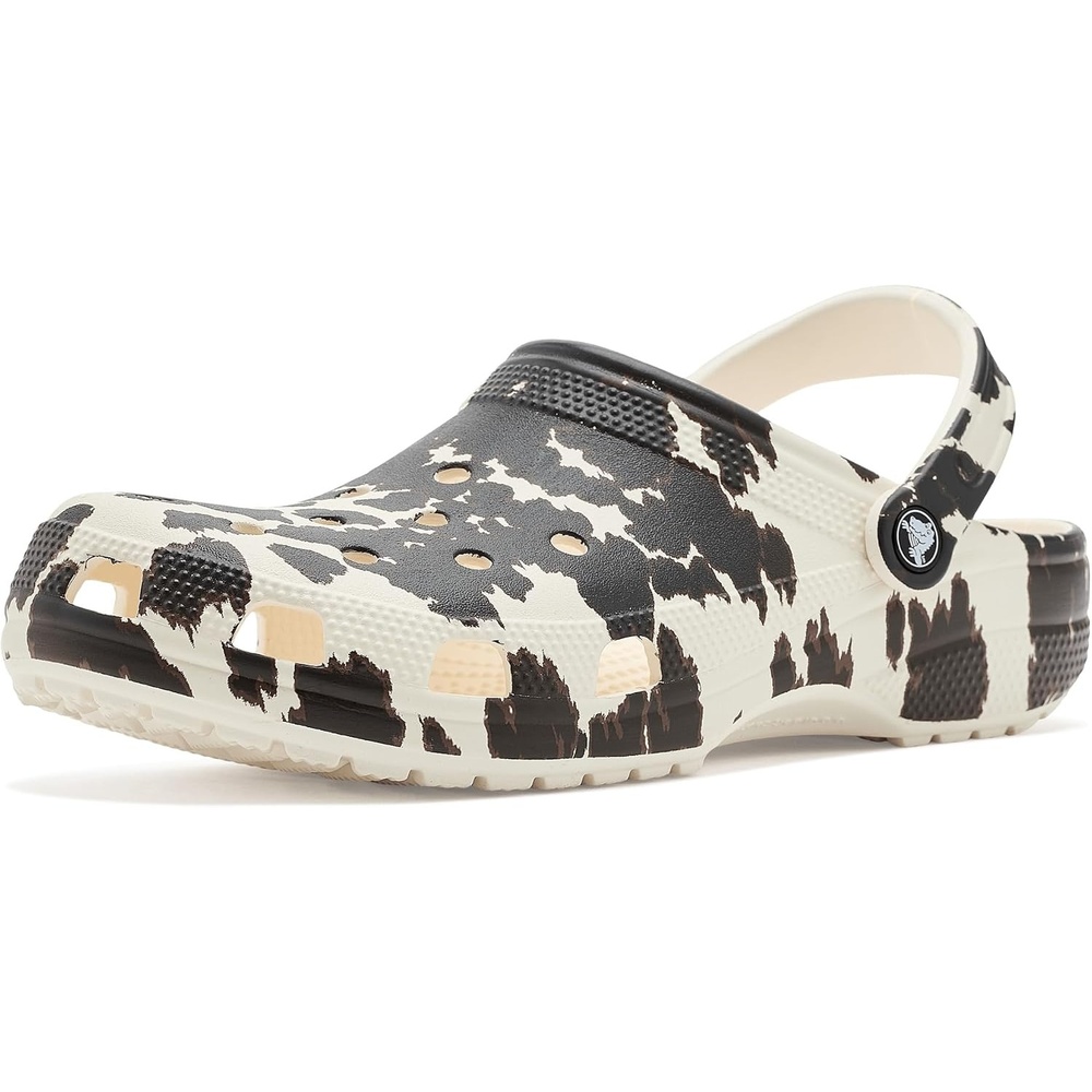 image:imageCrocs UnisexAdult Classic Clog Seasonal GraphicChalkMulti Animal