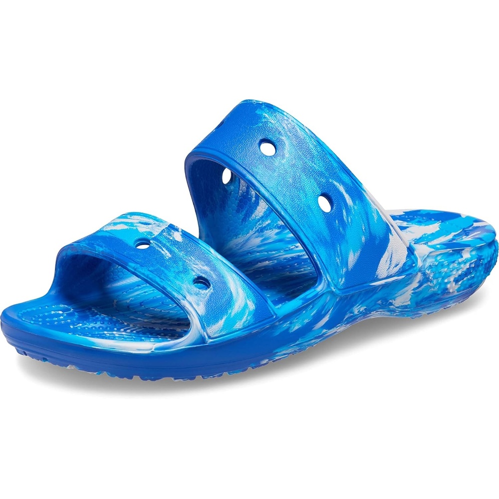 image:imageCrocs UnisexAdult Classic Slide SandalBlue BoltMulti