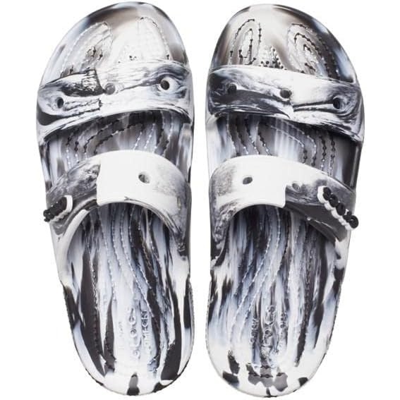 image:imageCrocs UnisexAdult Classic Slide SandalWhiteBlack