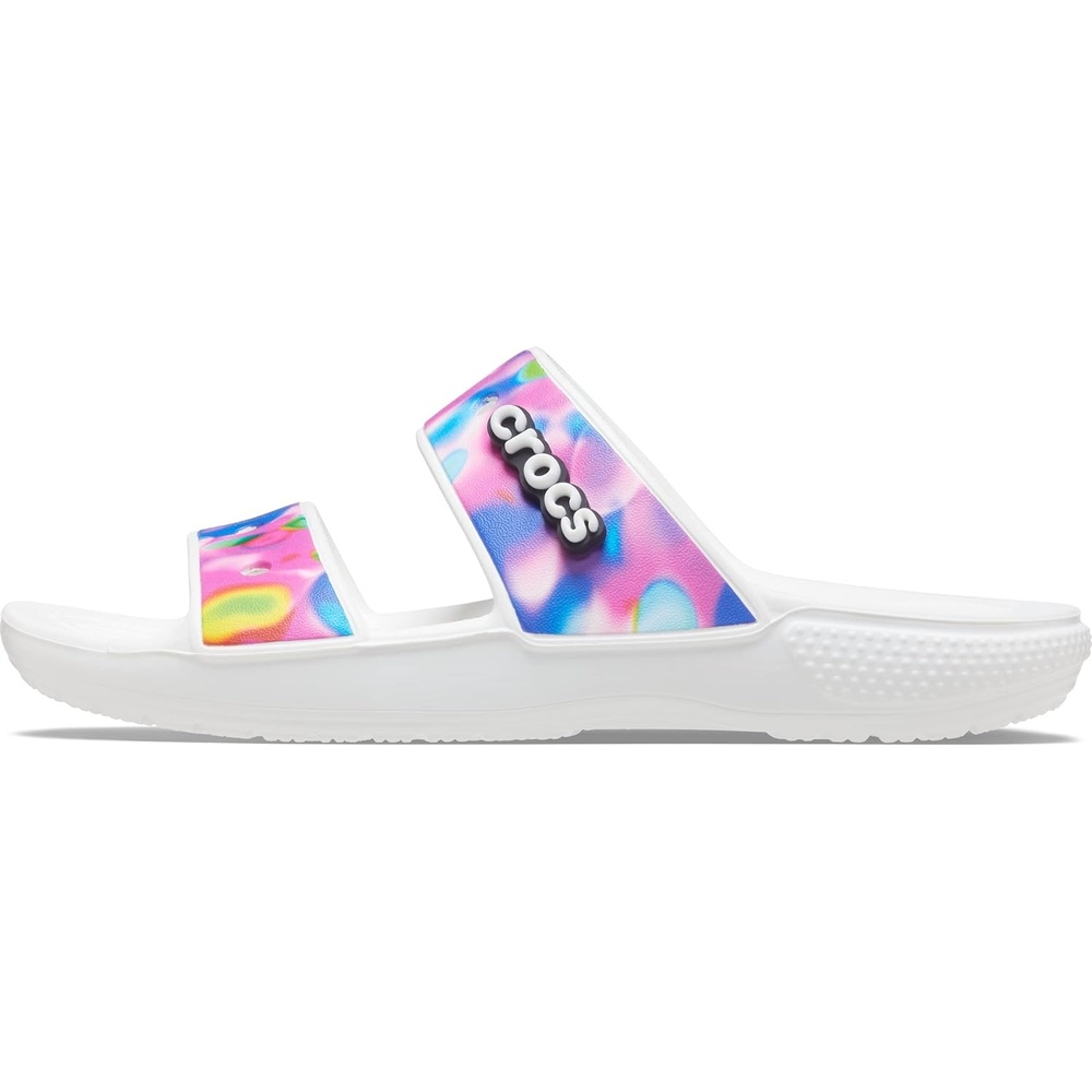 image:imageCrocs UnisexAdult Classic Slide SandalWhitePink