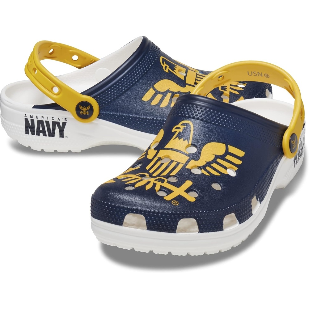 image:imageCrocs UnisexAdult Classic United States Military ClogsNavy
