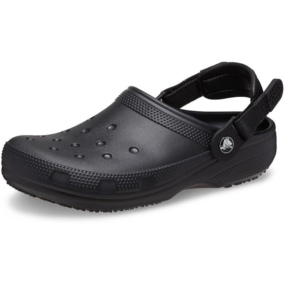 image:imageCrocs UnisexAdult Classic Work Clogs Enclosed Toe Slip Resistant All Day ComfortBlack