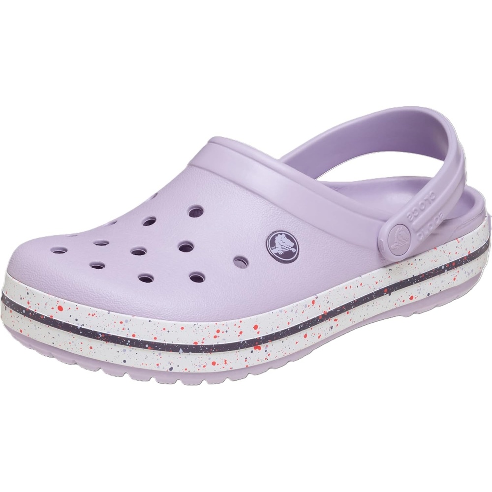 image:imageCrocs UnisexAdult Crocband ClogSpeckled Lavender