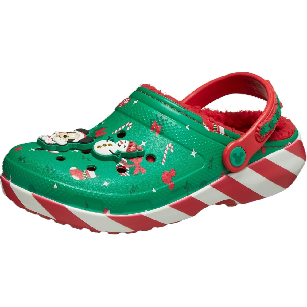image:imageCrocs UnisexAdult Disney Mickey amp Minnie Mouse Shoes Clogs and SlippersGreen Multi