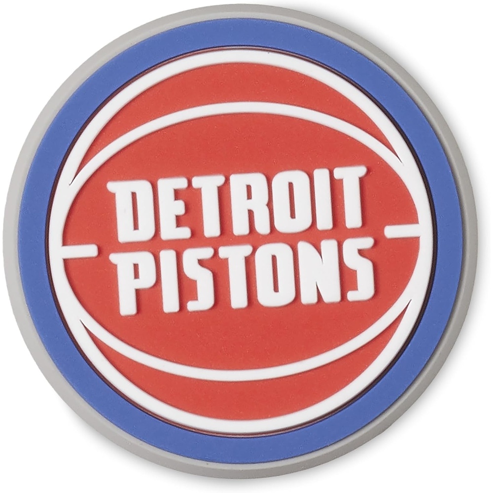 image:imageCrocs UnisexAdult Jibbitz Shoe Charms NBA Basketball Team Shoe Charm Singles Sports Charms for Boys and GirlsDetroit Pistons