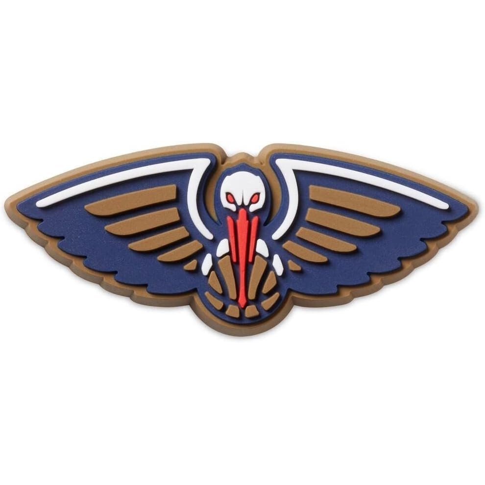 image:imageCrocs UnisexAdult Jibbitz Shoe Charms NBA Basketball Team Shoe Charm Singles Sports Charms for Boys and GirlsNew Orleans Pelicans