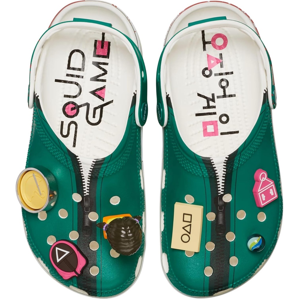 image:imageCrocs UnisexAdult Squid Game Classic ClogsMulti