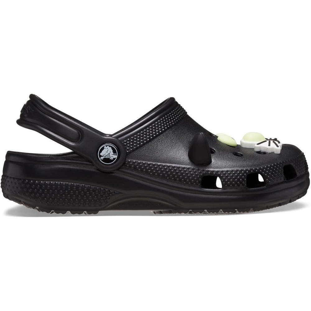 image:imageCrocs UnisexChild Classic Glow in the Dark Clogs Little KidBig KidBlack Cat