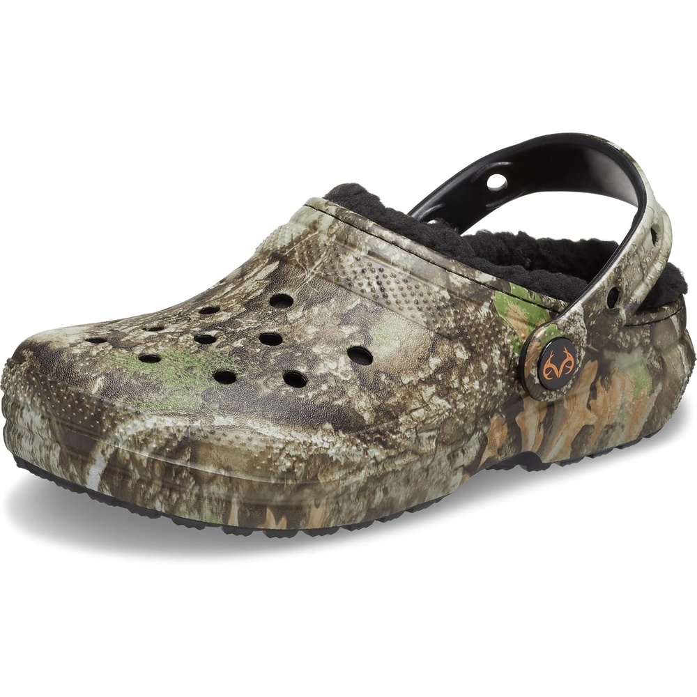 image:imageCrocs UnisexChild Classic Realtree Lined ClogKhakiMulti