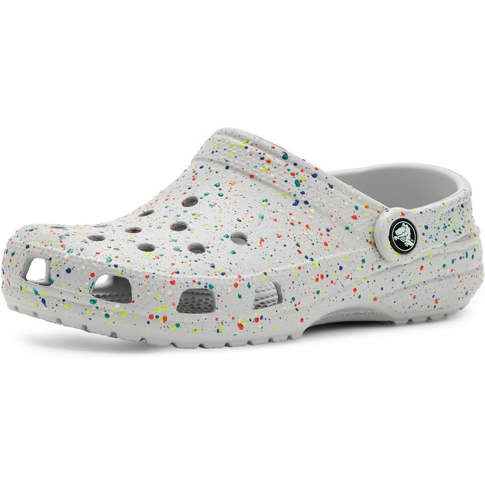 image:imageCrocs UnisexChild Classic Watercolor Marbled ClogAtmosphereMulti Glow