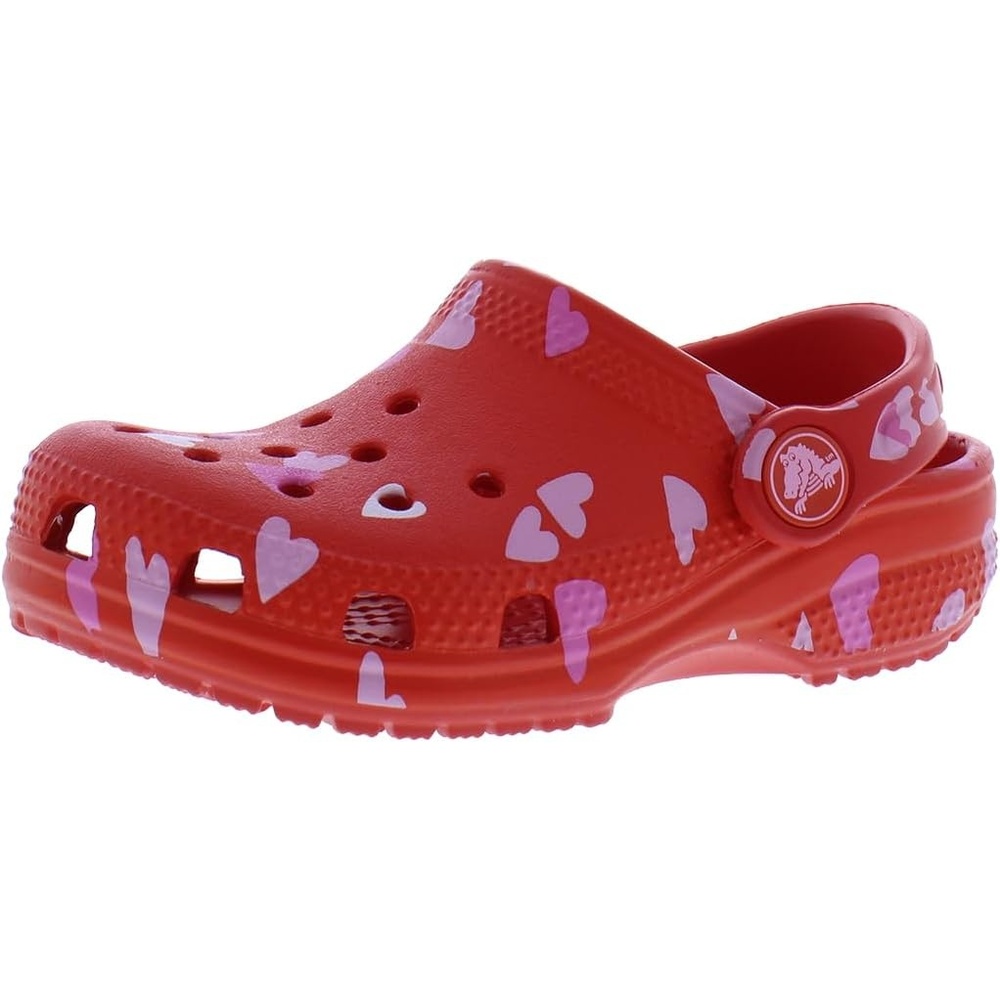 image:imageCrocs UnisexChild Classic Watercolor Marbled ClogCherry Red