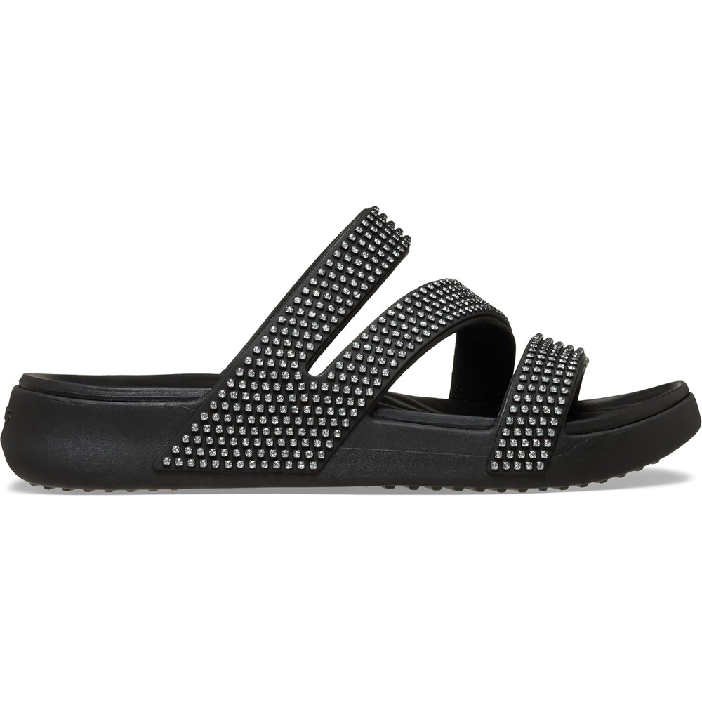 image:imageCrocs Women Getaway Strappy SandalsBlack Gems