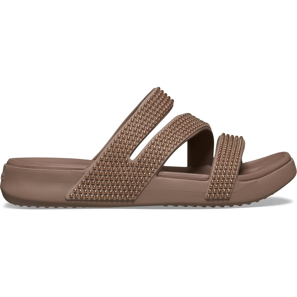 image:imageCrocs Women Getaway Strappy SandalsLatte Gems
