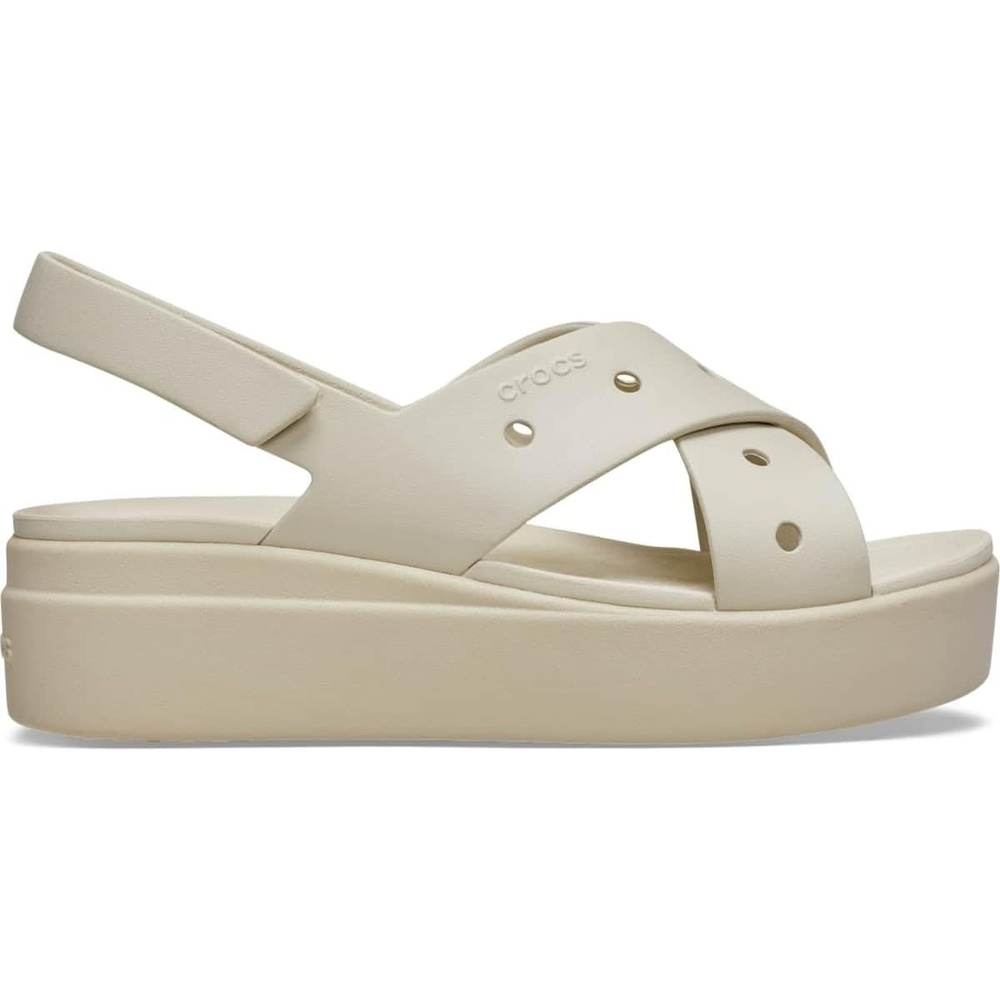 image:imageCrocs Womens Brooklyn 4U Low Wedges Platform Wedge Sandals for WomenFrappCrossstrap