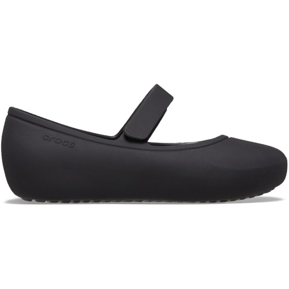 image:imageCrocs Womens Brooklyn Flat K StuccoBlack