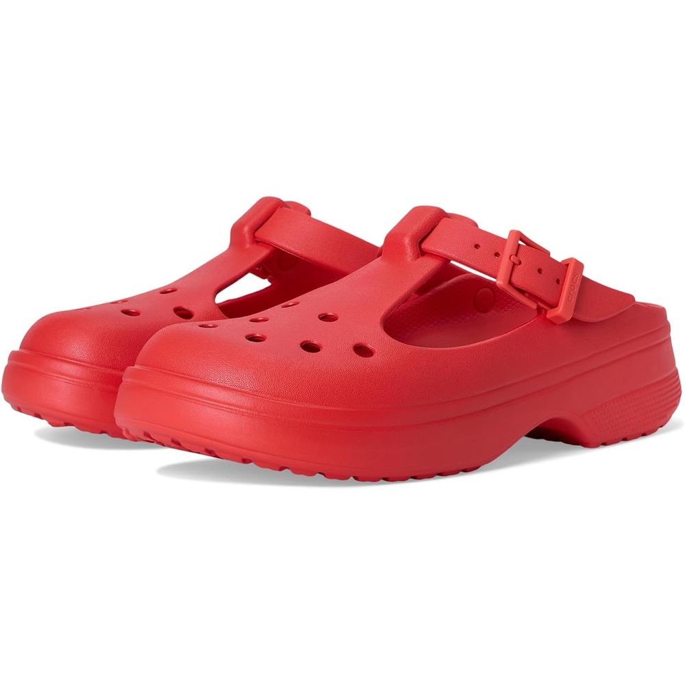 image:imageCrocs Womens Classic Mary Jane ClogsCherry Red