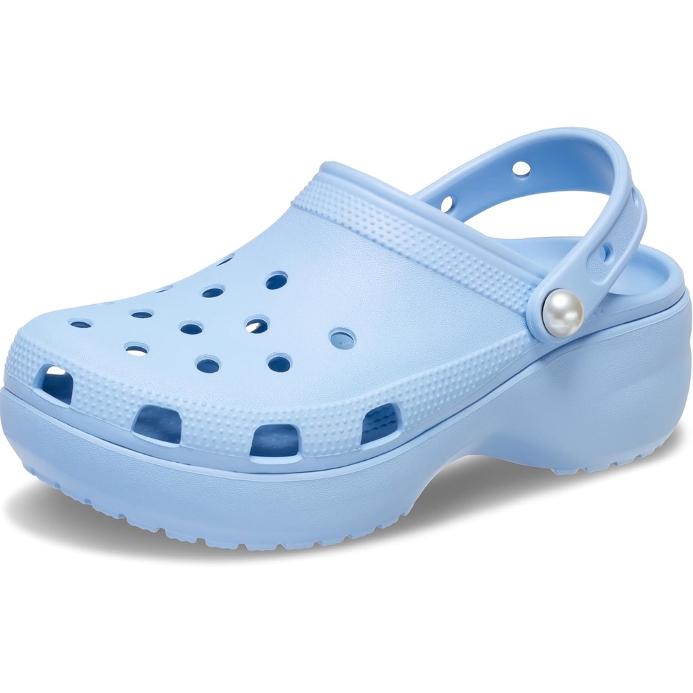 image:imageCrocs Womens Classic Platform ClogBlue Calcite