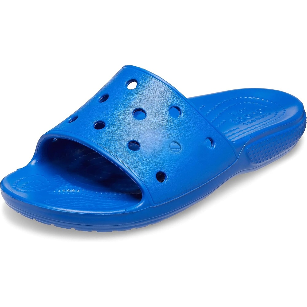 image:imageCrocs Womens Classic TieDye SlidesBlue Bolt