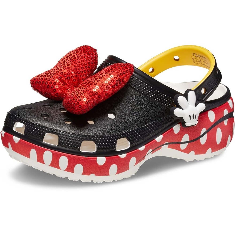 image:imageCrocs Womens Disney Minnie Mouse Classic Platform ClogMinnie Mouse