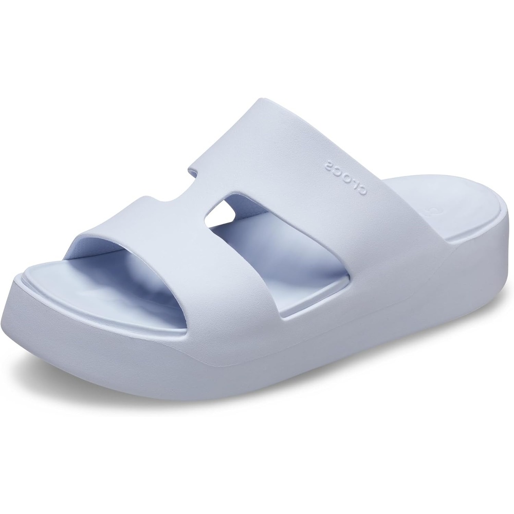 image:imageCrocs Womens Getaway Platform HStrap Wedge SandalsPurple