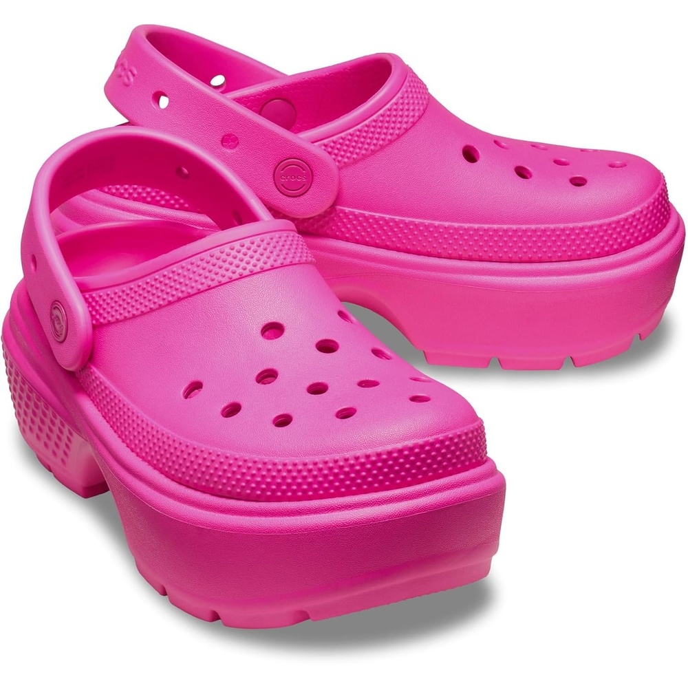 image:imageCrocs Womens Stomp Clog Slipon ShoesPink Crush