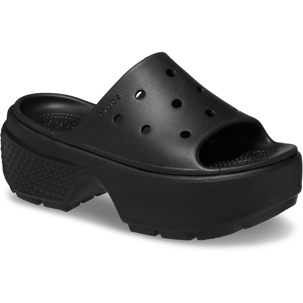 image:imageCrocs Womens Stomp SlidesBlack