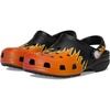 Black/Multi Flames