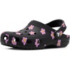 Black/Flowers