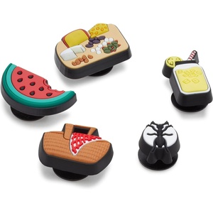 Crocs 5-Pack Summer Shoe Charms | Jibbitz, Cute Picnic, One Size