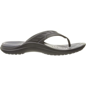 Crocs Athens Thong Sandal(Black Black Graphite 02s)